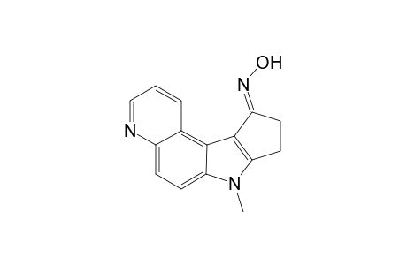 10-Hydroxyimino-7-methylcyclopentano[4,5]pyrrolo[3,2-f]quinoline