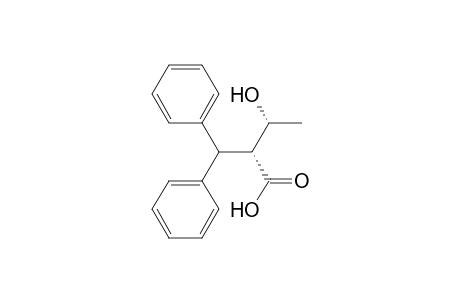 (2R,3R)-2-(diphenylmethyl)-3-oxidanyl-butanoic acid