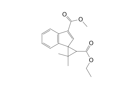 Ethyl spiro-[3',3'-dimethylcyclopropan-1',1-(4-<methoxycarbonyl>)indene]-2-carboxylate