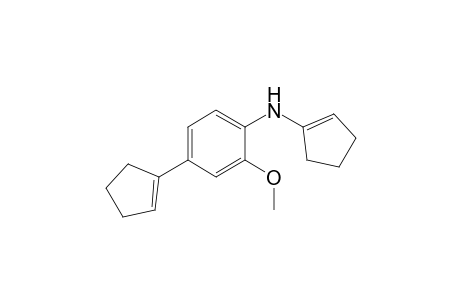 N,4-Dicyclopentenyl-2-methoxyaniline