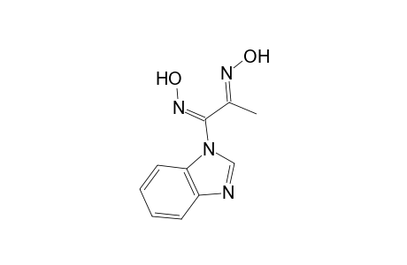 1-Benzoimidazol-1-yl-propane-1,2-dione dioxime