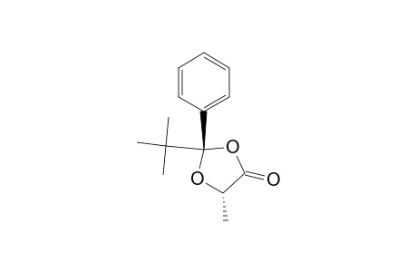 (2R,5S)-2-tert-butyl-5-methyl-2-phenyl-1,3-dioxolan-4-one