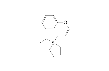 Silane, triethyl(3-phenoxy-2-propenyl)-, (Z)-