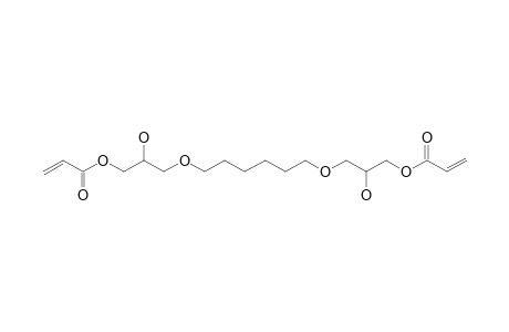 1,6-Hexanediylbis[oxy(2-hydroxy-3,1-propanediyl)] bisacrylate
