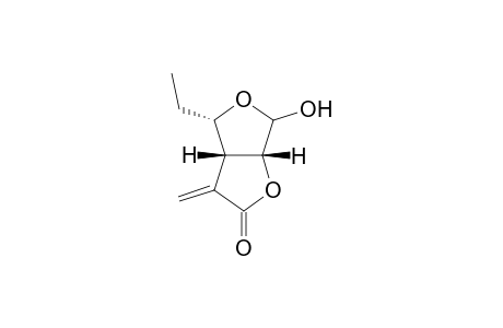 (+-)-(3aSR,4SR,6RS,6aRS)-4-Ethyl-6-Methoxy-3-methylenehexahydrofura[3,4-b]furan-2(3H)-one