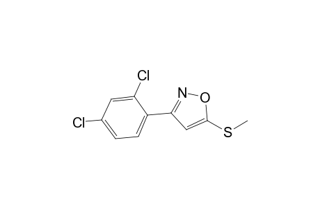 3-(2,4-dichlorophenyl)-5-(methylthio)isoxazole