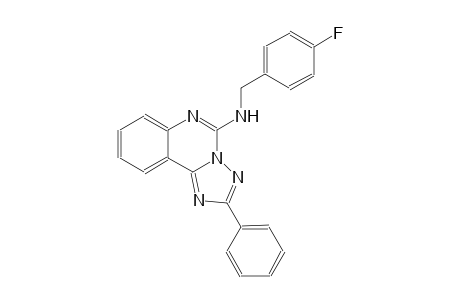[1,2,4]triazolo[1,5-c]quinazolin-5-amine, N-[(4-fluorophenyl)methyl]-2-phenyl-