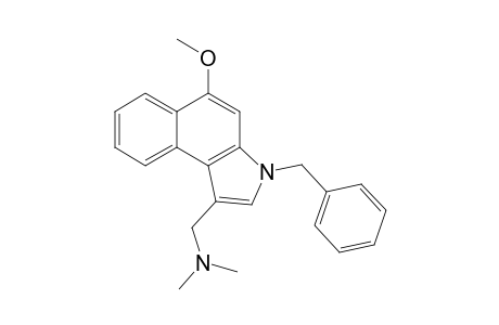 5-Methoxy-1-((N,N-dimethylamino)methyl)-3-benzylbenz[e]indole