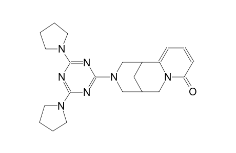 3-(4,6-di(pyrrolidin-1-yl)-1,3,5-triazin-2-yl)-1,2,3,4,5,6-hexahydro-8H-1,5-methanopyrido[1,2-a][1,5]diazocin-8-one
