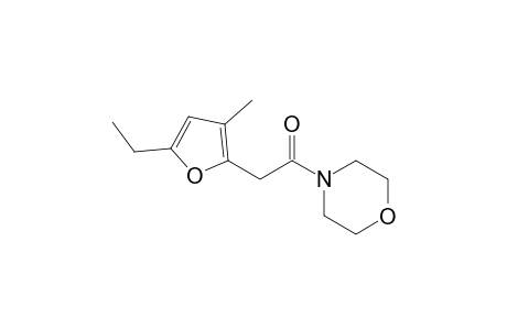 2-(5-Ethyl-3-methylfuran-2-yl)-1-morpholin-4-ylethanone