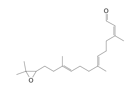 (2Z,6E,10E)-13-(3,3-dimethyl-2-oxiranyl)-3,7,11-trimethyltrideca-2,6,10-trienal