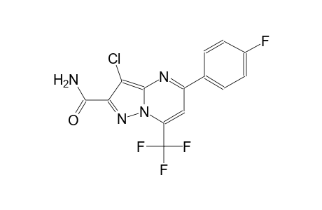 pyrazolo[1,5-a]pyrimidine-2-carboxamide, 3-chloro-5-(4-fluorophenyl)-7-(trifluoromethyl)-