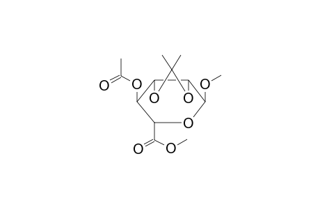 METHYL (METHYL-4-O-ACETYL-2,3-O-ISOPROPYLIDENE-ALPHA-D-MANNOPYRANOSIDE)URONATE