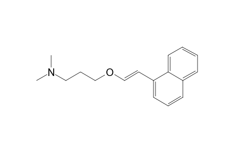 N,N-Dimethyl-3-[ 2'-( 1"-naphthyl)ethenyloxy]propanamine