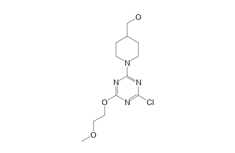 [1-[4-CHLORO-6-(2-METHOXYETHOXY)-1,3,5-TRIAZIN-2-YL]-PIPERIDIN-4-YL]-METHANOL