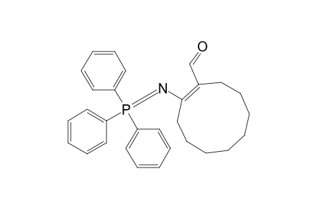 2-(Triphenylphosphoranylideneamino)cyclodec-1-enecarbaldehyde