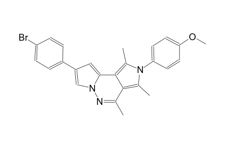 8-(4-bromophenyl)-2-(4-methoxyphenyl)-1,3,4-trimethyl-2H-dipyrrolo[1,2-b:3,4-d]pyridazine