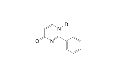4(1H)-Pyrimidinone-1-D, 2-phenyl-