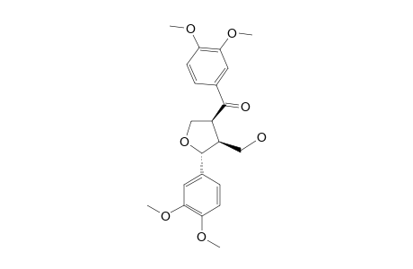(2S,3R,4R)-TETRAHYDRO-2-(3,4-DIMETHOXYPHENYL)-4-(3,4-DIMETHOXYBENZOYL)-3-(HYDROXYMETHYL)-FURAN;MAGNONE-A