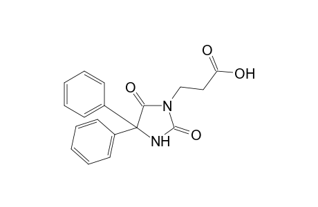 2,5-dioxo-4,4-diphenyl-1-imidazolidinepropionic acid