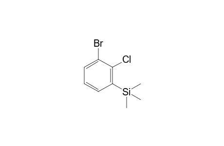 1-Bromo-2-chloro-3-(trimethylsilyl)benzene