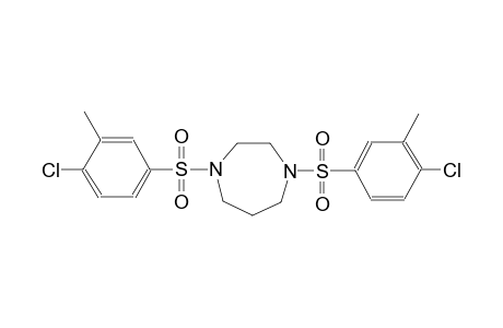 1H-1,4-diazepine, 1,4-bis[(4-chloro-3-methylphenyl)sulfonyl]hexahydro-