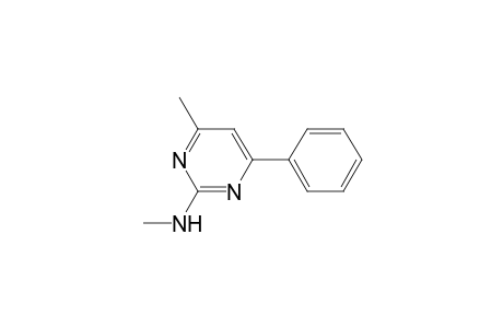 2-Pyrimidinamine, N,4-dimethyl-6-phenyl-