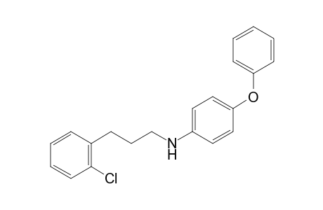 N-(3-(2-Chlorophenyl)propyl)-4-phenoxyaniline
