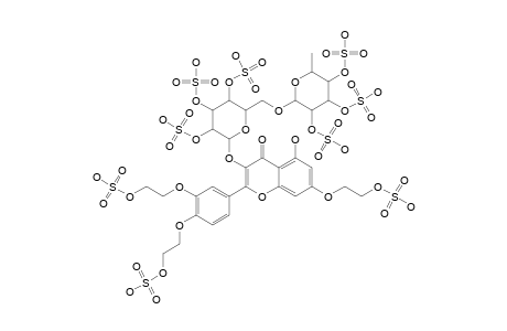 3'',4''-BIS-(2-O-SULFYTE_ETHOXY)-7-(2-O-SULFATE_ETHOXY)-RUTIN