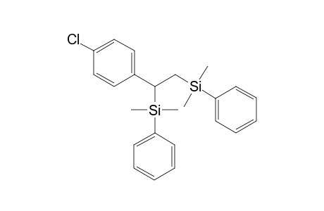 [1-(4-chlorophenyl)-2-[dimethyl(phenyl)silyl]ethyl]-dimethyl-phenyl-silane