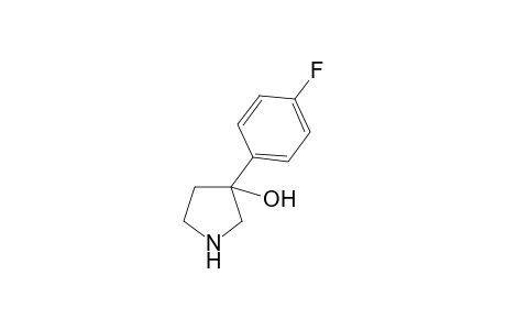 3-(4-Fluoro-phenyl)-pyrrolidin-3-ol