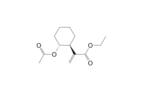 Ethyl ester of trans-2-(Acetyloxy)-.alpha.-methylenecyclohexaneacetic acid
