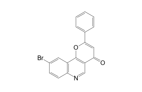 9-bromo-2-phenyl-4H-pyrano[3,2-c]quinoline-4-one