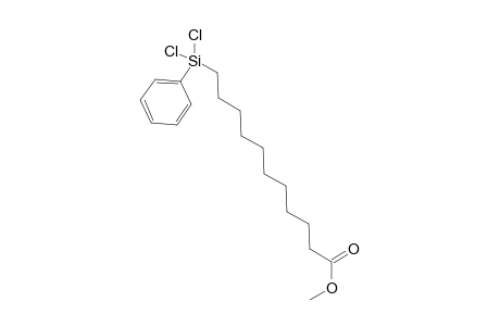 Phenyldicholorosilylmethylundeacanoate