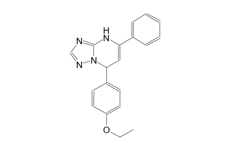 ethyl 4-(5-phenyl-4,7-dihydro[1,2,4]triazolo[1,5-a]pyrimidin-7-yl)phenyl ether