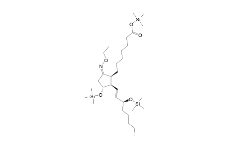 Prost-13-en-1-oic acid, 9-(ethoxyimino)-11,15-bis[(trimethylsilyl)oxy]-, trimethylsilyl ester, (8.beta.,9Z,11.alpha.,13E,15S)-
