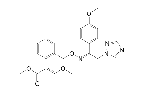 N-[(4-Methoxyphenyl)-(1,2,4-triazol-yl)methyl]methylene O-2-(2-methylphenyl-1-methoxyacrylate) oxime