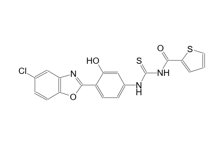 N-[4-(5-chloro-1,3-benzoxazol-2-yl)-3-hydroxyphenyl]-N'-(2-thienylcarbonyl)thiourea
