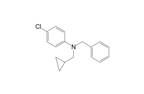 N-Benzyl-4-chloro-N-(cyclopropylmethyl)aniline