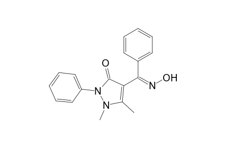 1,2-Dihydro-4-[(hydroxyimino)(phenyl)methyl]-1,5-dimethyl-2-phenyl-3H-pyrazol-3-one