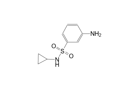 3-Amino-N-cyclopropylbenzene-1-sulfonamide