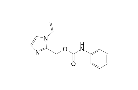 1H-imidazole-2-methanol, 1-ethenyl-, phenylcarbamate (ester)