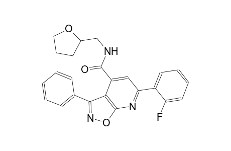 isoxazolo[5,4-b]pyridine-4-carboxamide, 6-(2-fluorophenyl)-3-phenyl-N-[(tetrahydro-2-furanyl)methyl]-