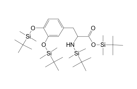 tert-Butyl(dimethyl)silyl 3-(3,4-bis([tert-butyl(dimethyl)silyl]oxy)phenyl)-2-([tert-butyl(dimethyl)silyl]amino)propanoate