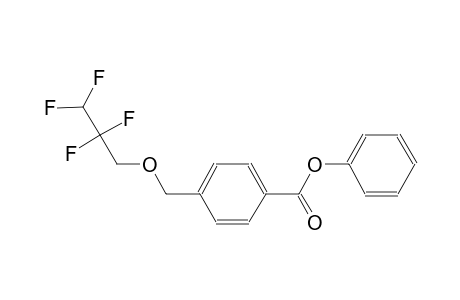 phenyl 4-[(2,2,3,3-tetrafluoropropoxy)methyl]benzoate