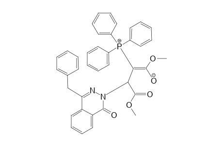 (Z)-DIMETHYL-2-[4-BENZYL-1-OXO-2(1H)-PHTHALAZINYL]-3-(1,1,1-TRIPHENYL-LAMBDA(5)-PHOSPHANYLIDENE)-SUCCINATE