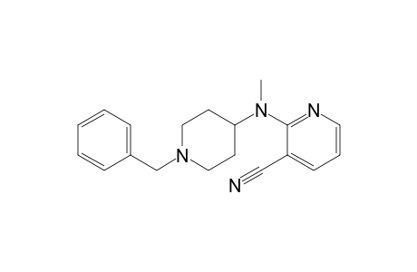 1-Benzyl-4-(N-methyl-N-(3-cyano-2-pyridinyl)amino)piperidine