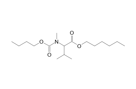 Valine, N-methyl-N-butoxycarbonyl-, hexyl ester