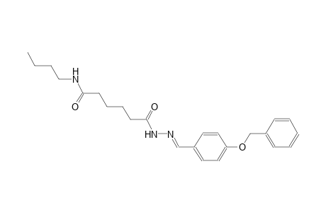 hexanoic acid, 6-(butylamino)-6-oxo-, 2-[(E)-[4-(phenylmethoxy)phenyl]methylidene]hydrazide
