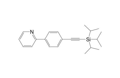 2-(4-((Triisopropylsilyl)ethynyl)phenyl)pyridine